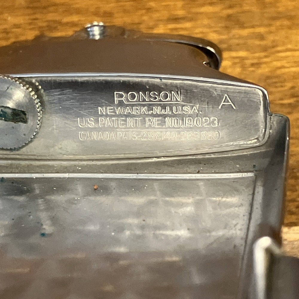 Vintage Ronson Mastercase Lighter & Cigarette Storage Case With Tobacco Pouch?