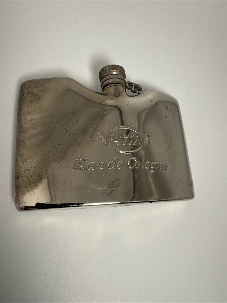 Vintage Perfume Bottle Sterling Silver