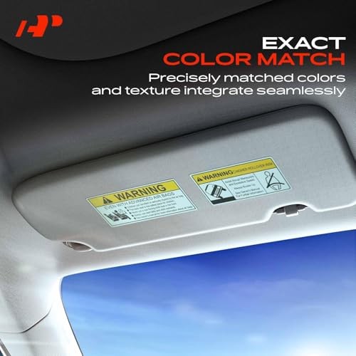Driver & Passenger Sun Visor Left and Right, Driver and Passenger Side