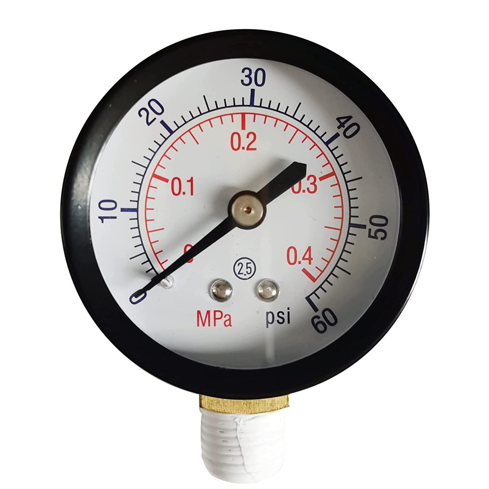 Swimming Pool Filter Pressure Gauge ECX270861 For Select Sand & D.E. Pool Filter