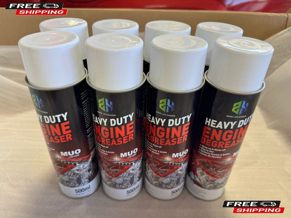 (8 Pack) Heavy Duty Engine Degreaser