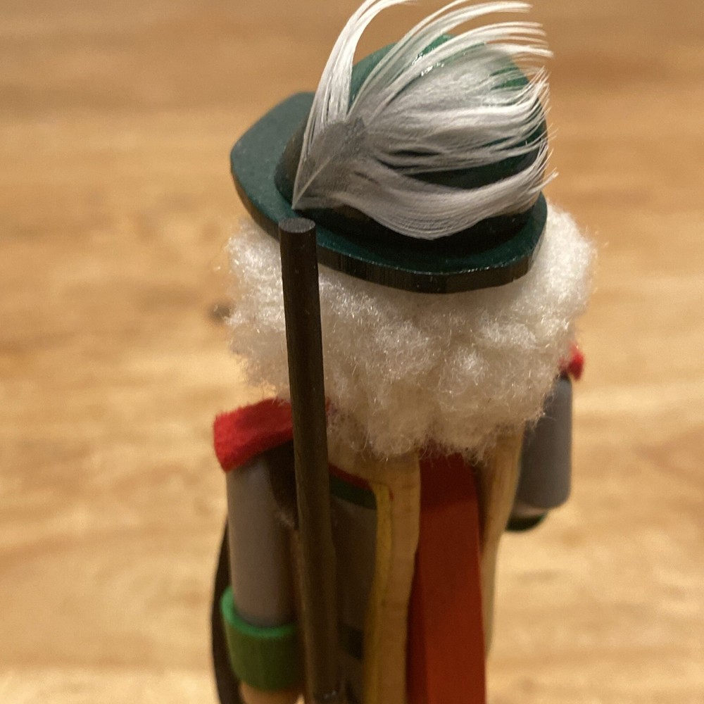 Steinbach Nutcracker MINI 5 Inch Hunter With Rifle & Box Germany EUC
