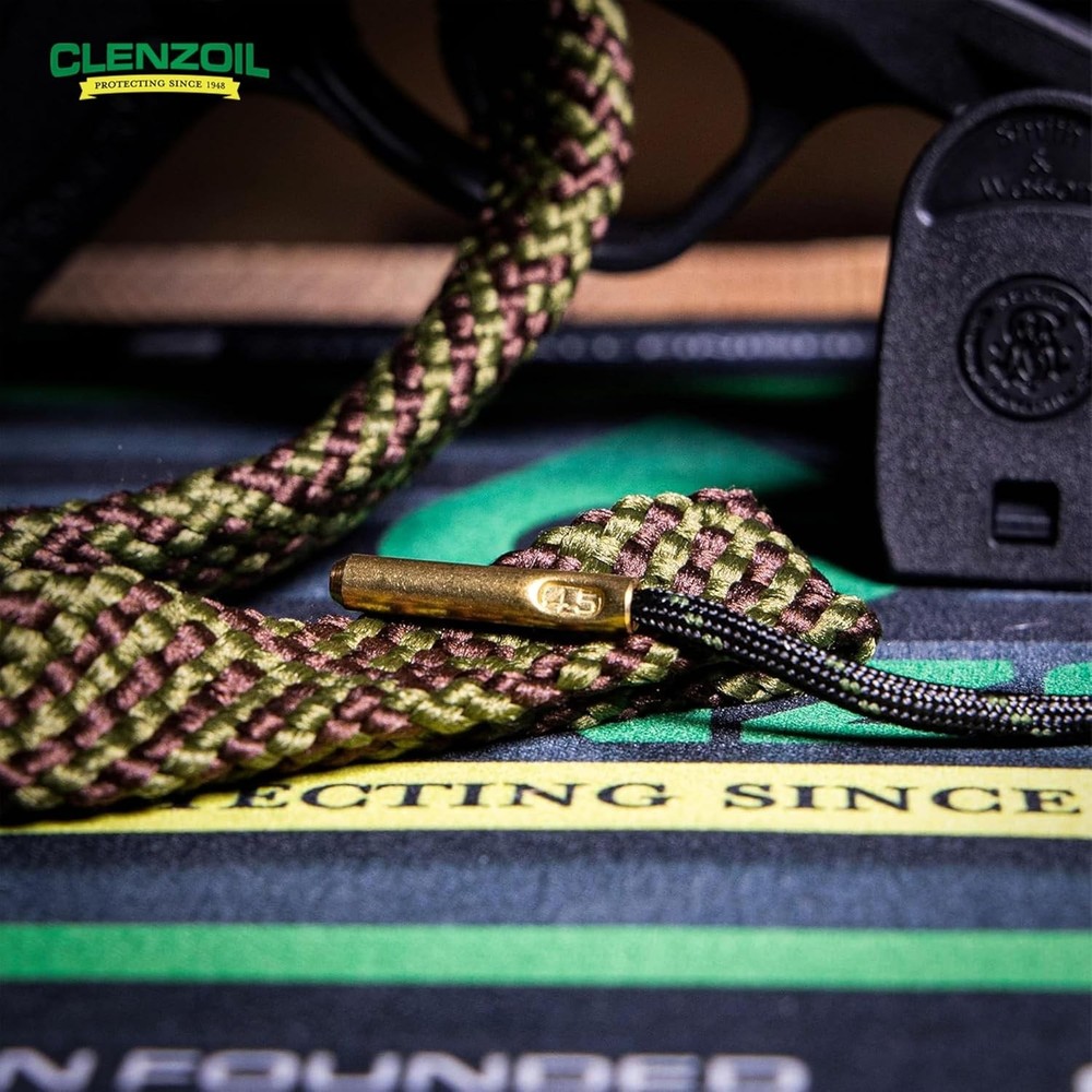 Compact Multi-Caliber Tactical Cleaning Kit with Molle Strap & Brass Brushes