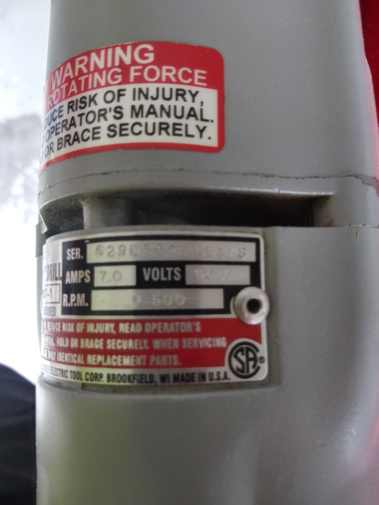 Milwaukee 1/2in Right Angle Drill Kit, 3107-6 variable speed, forward, reverse