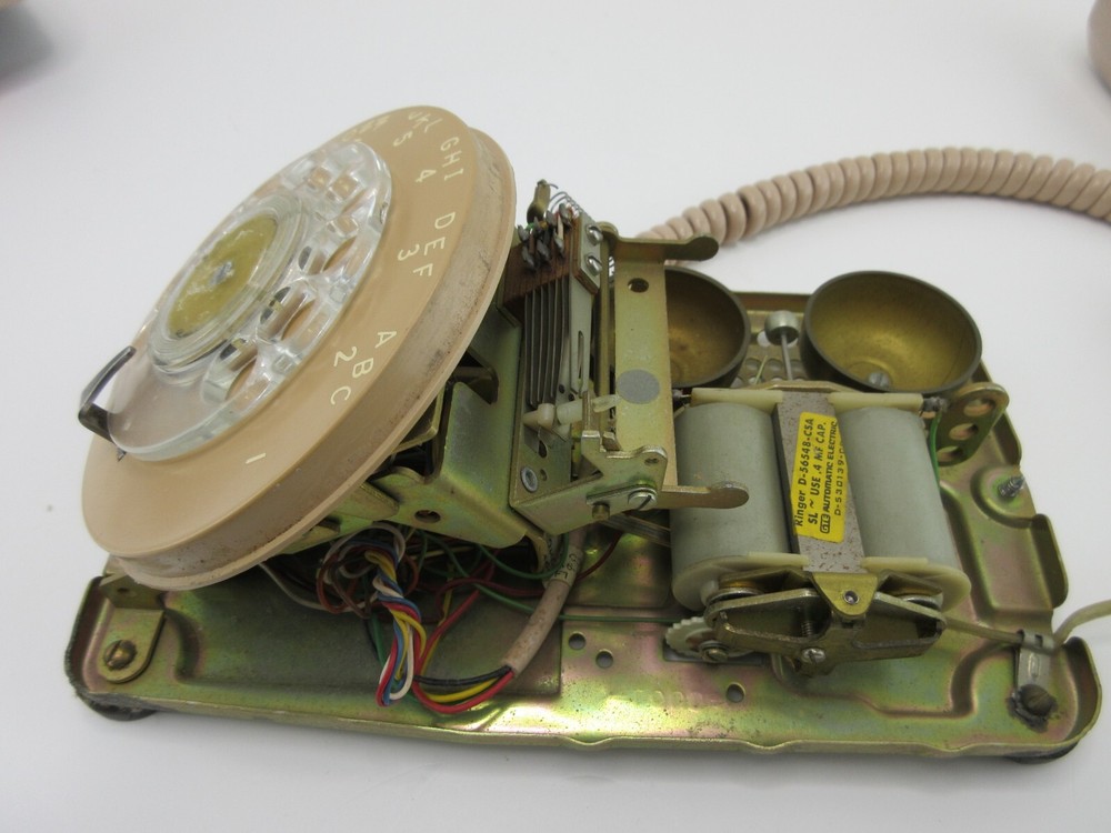 Automatic Electric Mauve Rotary Telephone