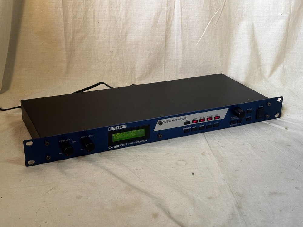 BOSS SX-700 SX 700 Studio Effects Processor rack mount New internal Battery! RSS