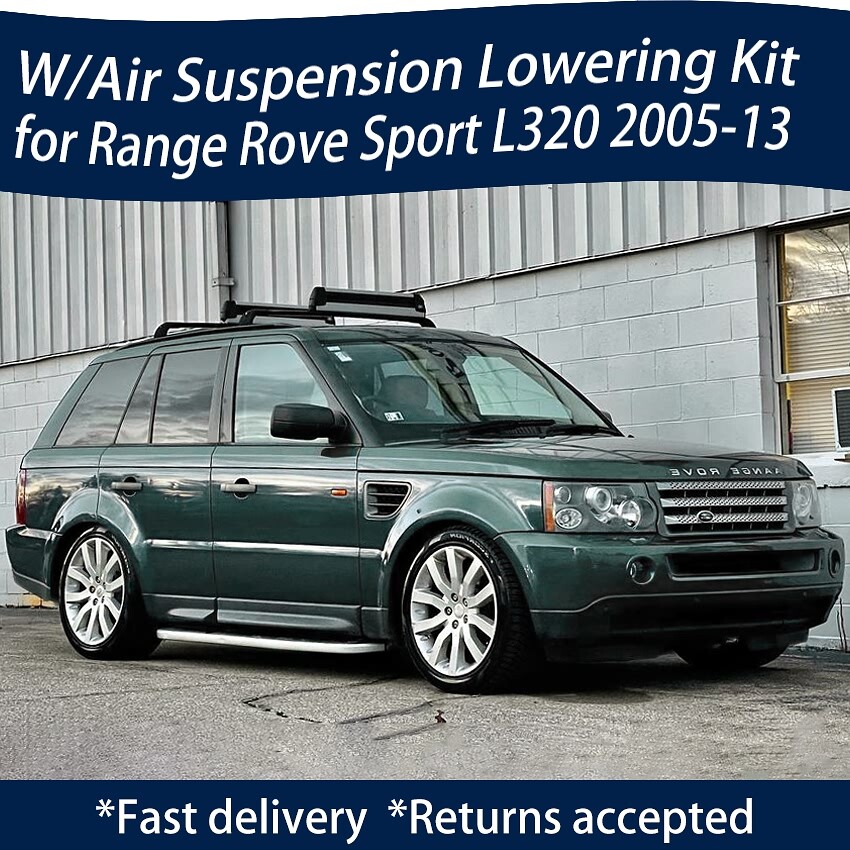 💥for RANGE ROVER SPORT L320 2005 - 2013 Fully Adjustable Lowering Link full kit