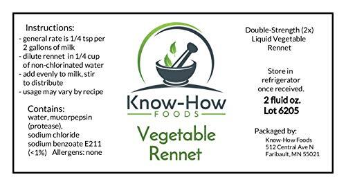 Liquid Vegetable Rennet (2x, double strength) (2 oz.)