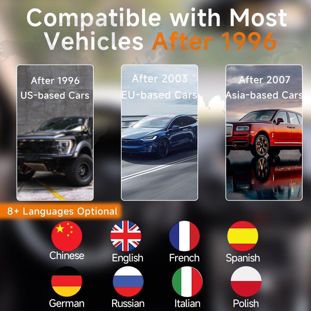 AERMOTOR OBD2 Scanner Code Reader Car Diagnostic Scan Tool Check Engine Fault