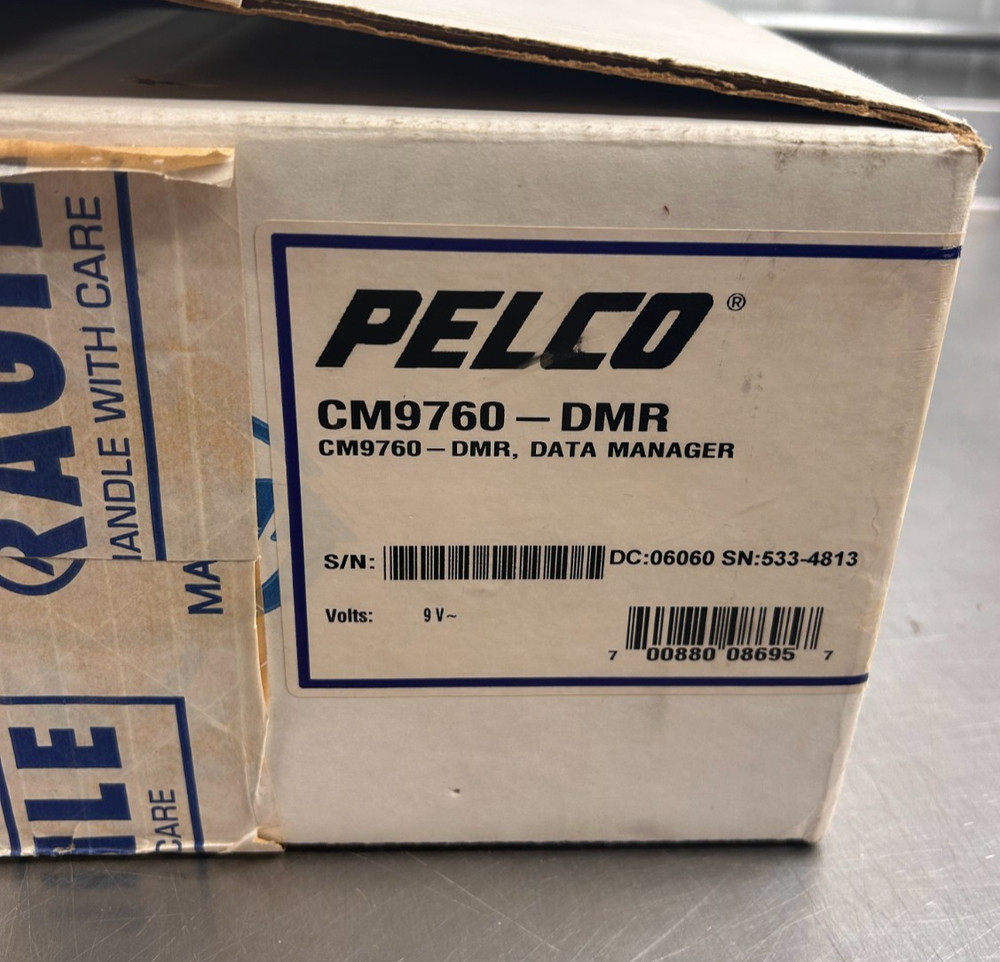 Pelco CM9760-DMR Data Manager Module New in Box