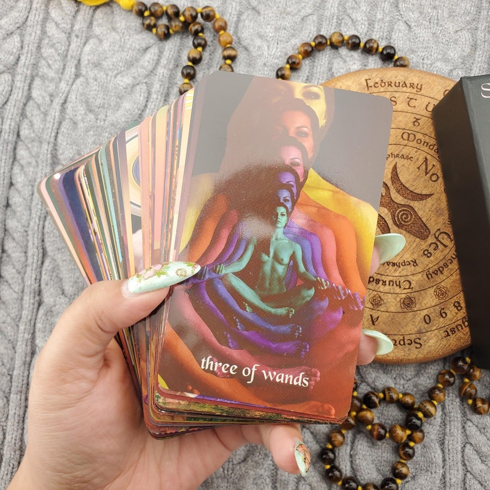 Serpentfire Tarot by Devany Wolfe 78 Card Tarot Deck USED