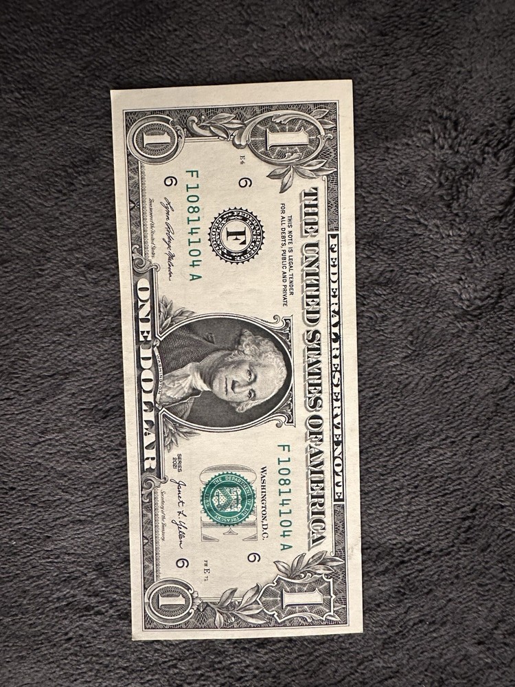 Mis Cut Error 1$ Bills