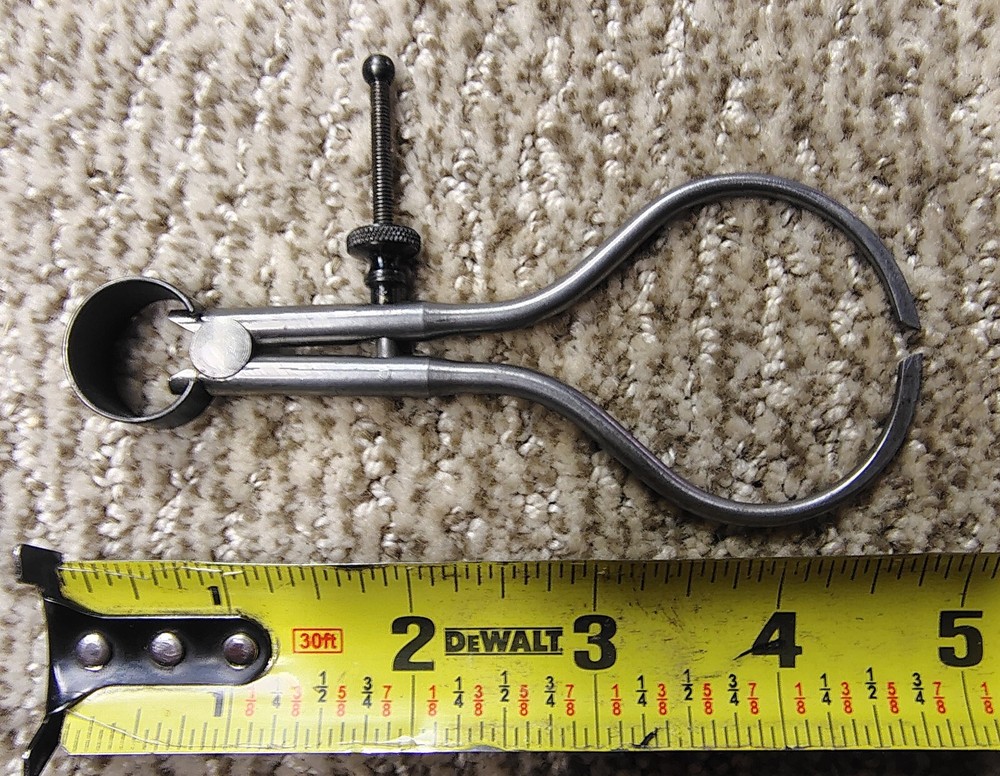 🗽 VINTAGE 4" OD CALIPER EXCELLENT CONDITION