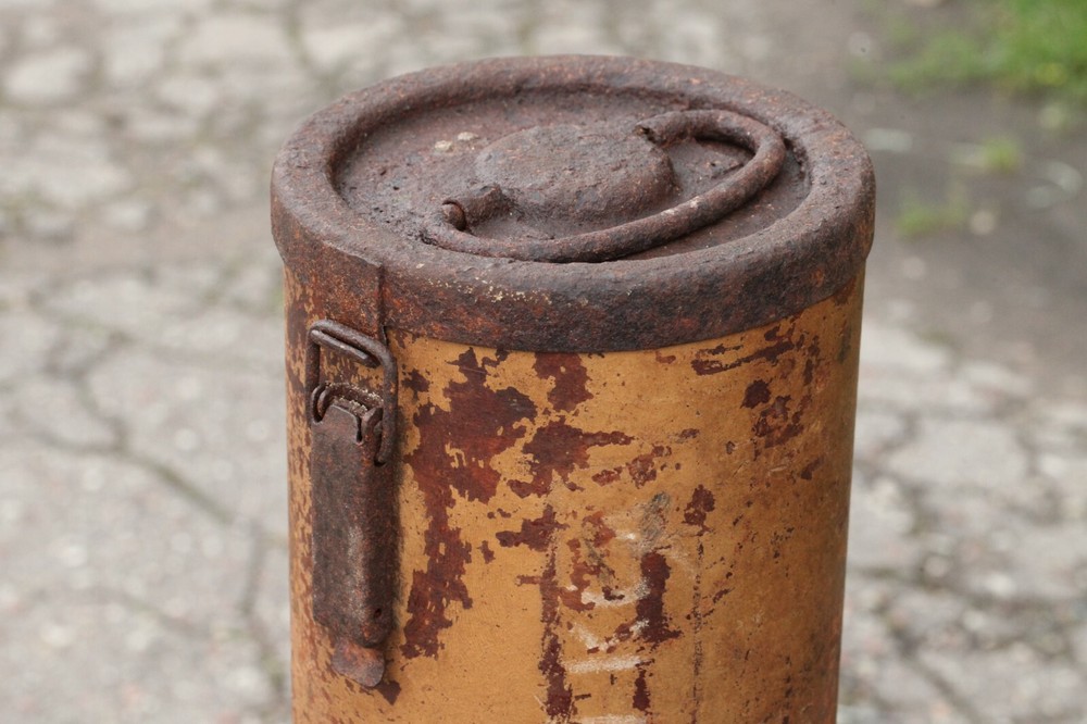 RARE ORIGINAL WWII German Nebelwerfer 41 Rocket empty Ammo Container Box