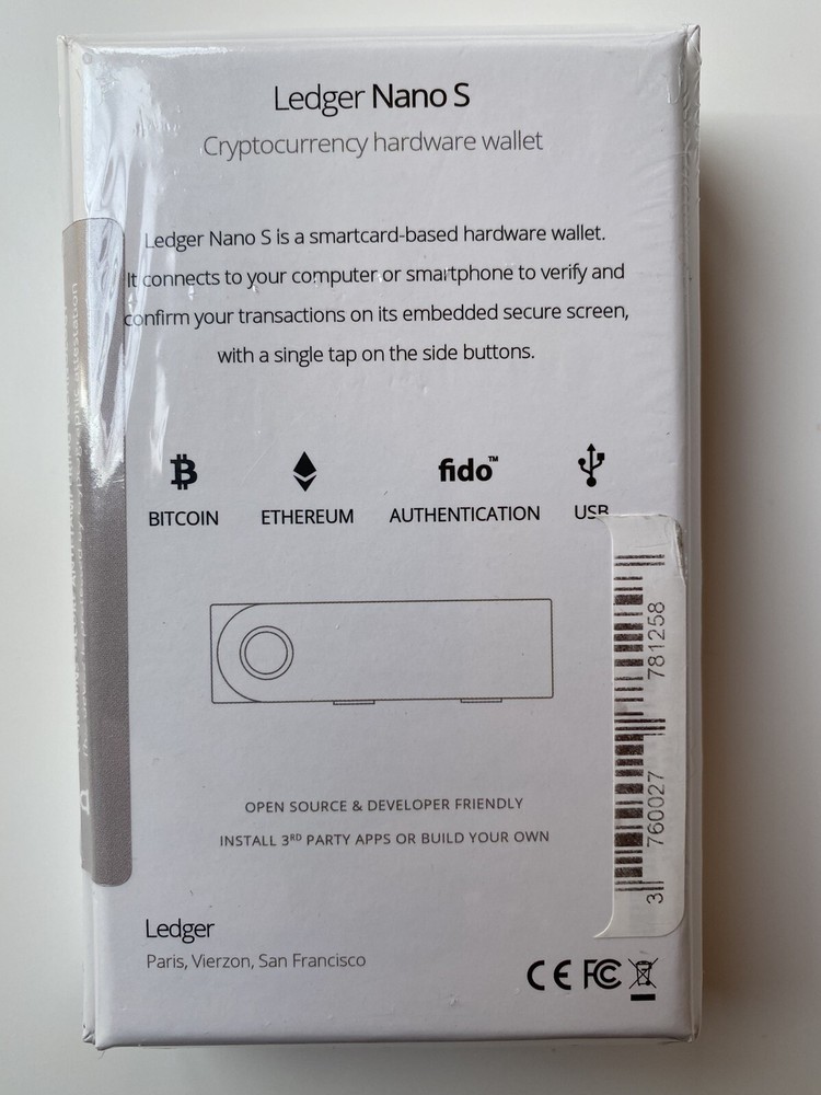 NIB Lendger Nano S Litecoin Foundation 5 Year Anniversary Edition