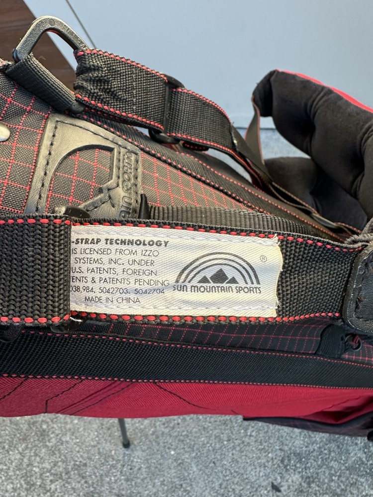 Sun Mountain Golf Stand Bag - Red