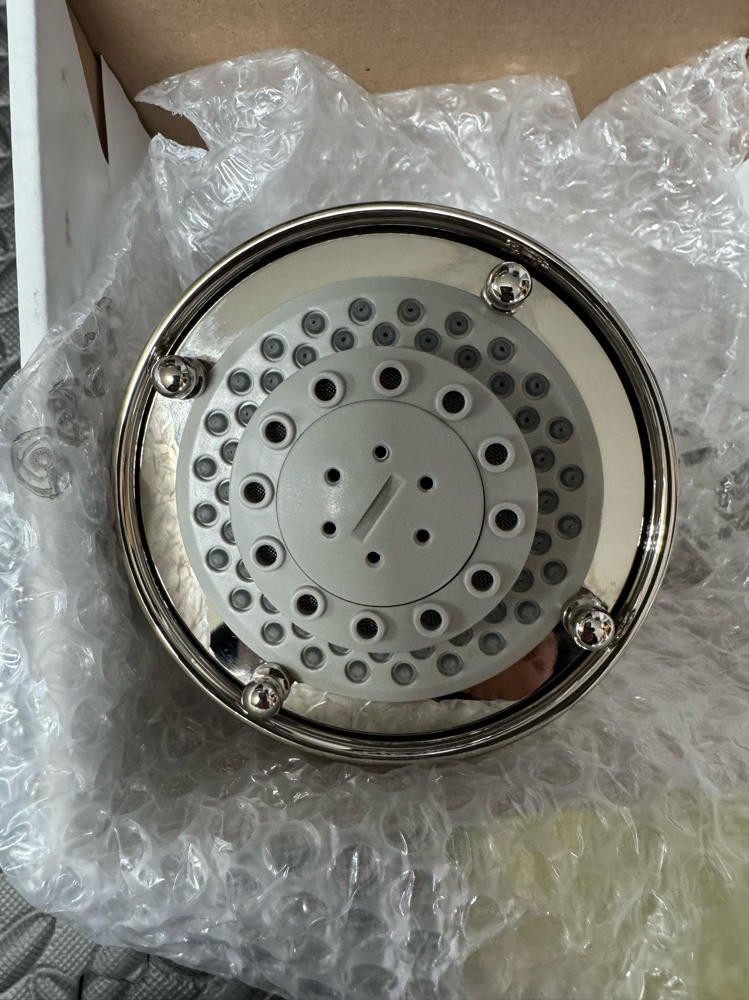 Rohl 1085/8PN 1.8 GPM Multi Function Shower Head, Polished Nickel*READ*