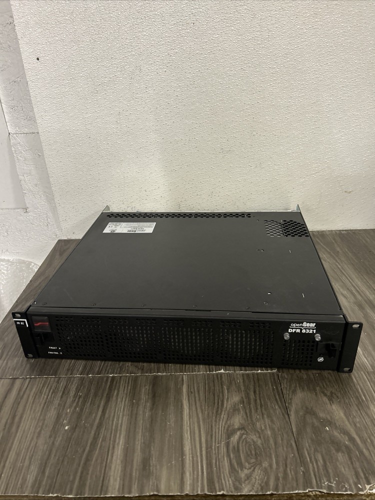 OpenGear DFR 8321 Frame Chassis with Cards #3c2