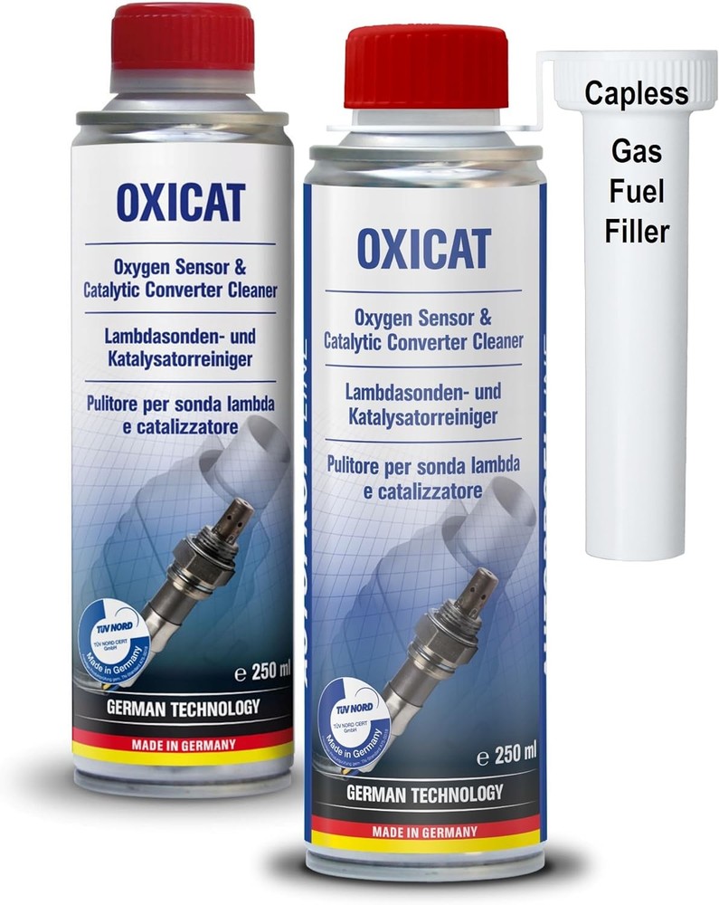 OXICAT- Oxygen Sensor & Catalytic Converter Cleaner-Engine, Fuel & Exhaust- Pack