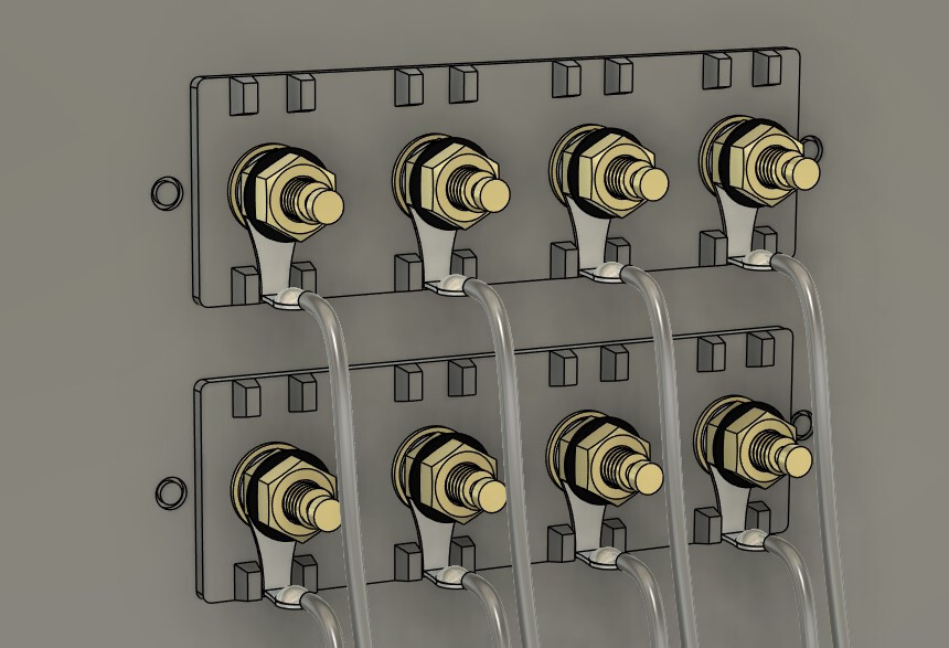 Sony STR-V55 speaker terminal upgrade kit