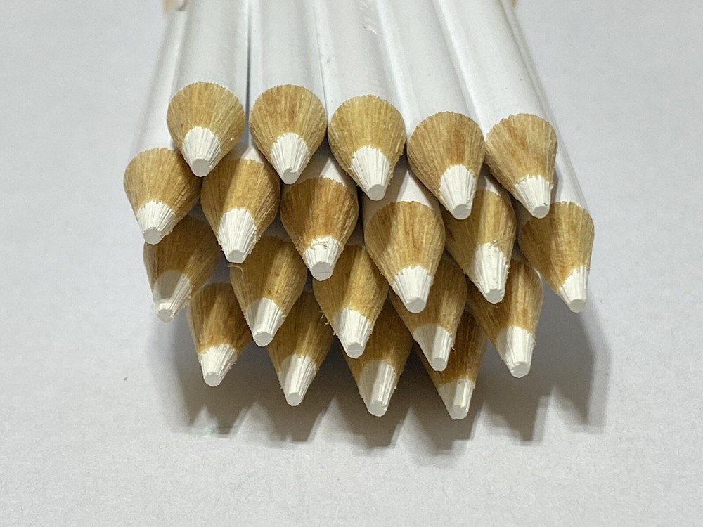 (20) Crayola Colored Pencils (white) BULK
