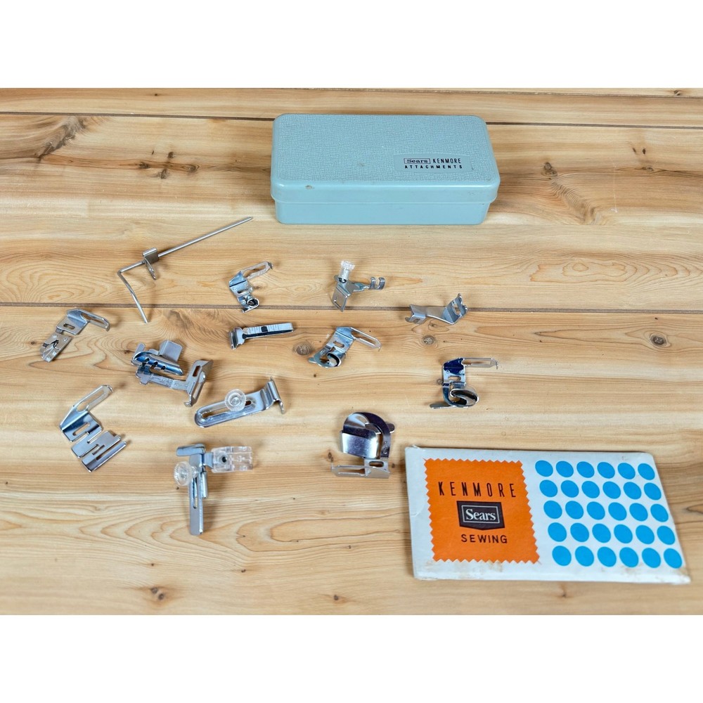 Vintage SEARS Kenmore Sewing Machine Attachements