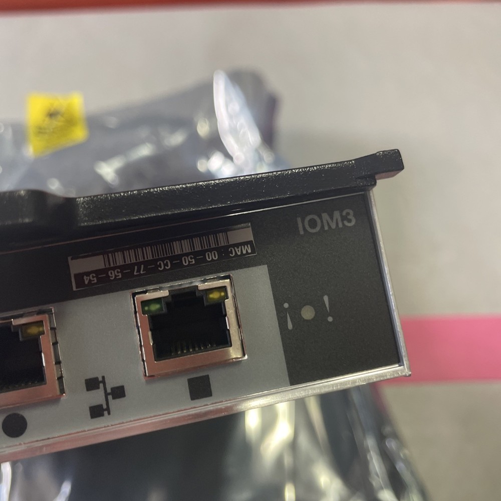 NetApp 111-00128+B3 IOM3 PlugIn Ethernet Controller Module 0948580-23 New G11