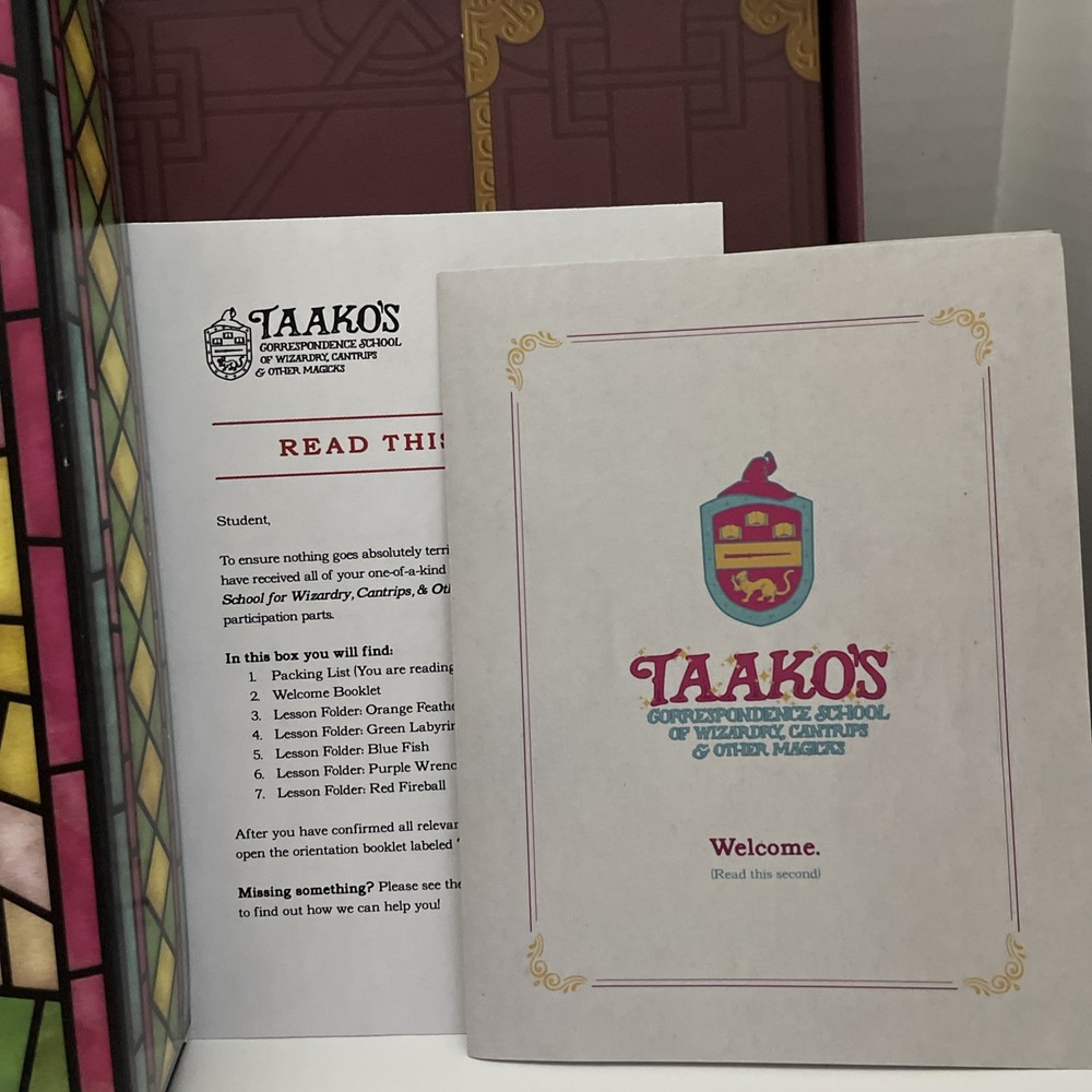 Taako’s Correspondence School New Open Box