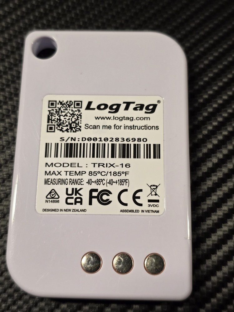 12 - LogTag TRIX-16 Multi-Use Temperature Data Logger 12 pack