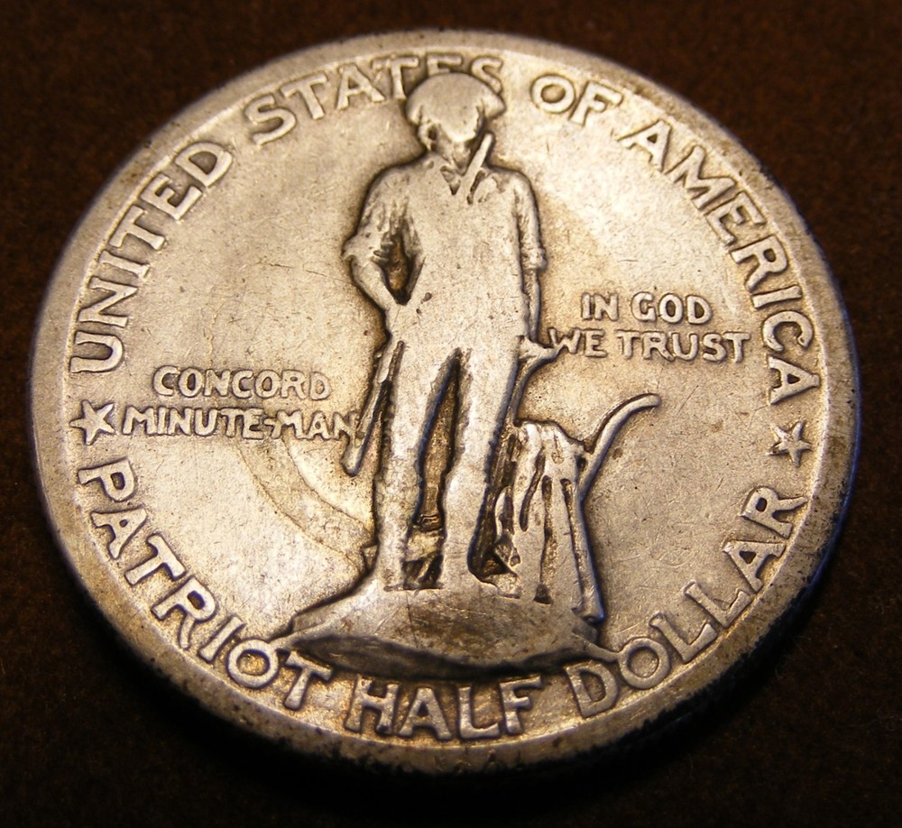 1925 Lexington Silver Commemorative Half Dollar