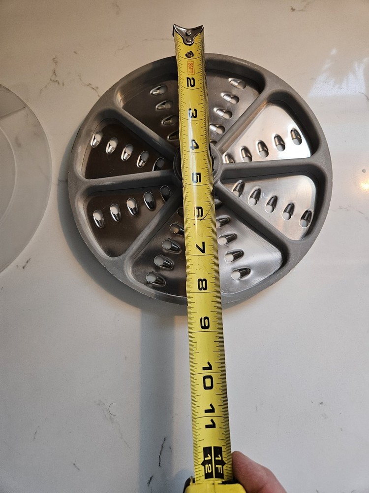 Food Processor Replacement Blade & Disc Support Plate H7 Preowned