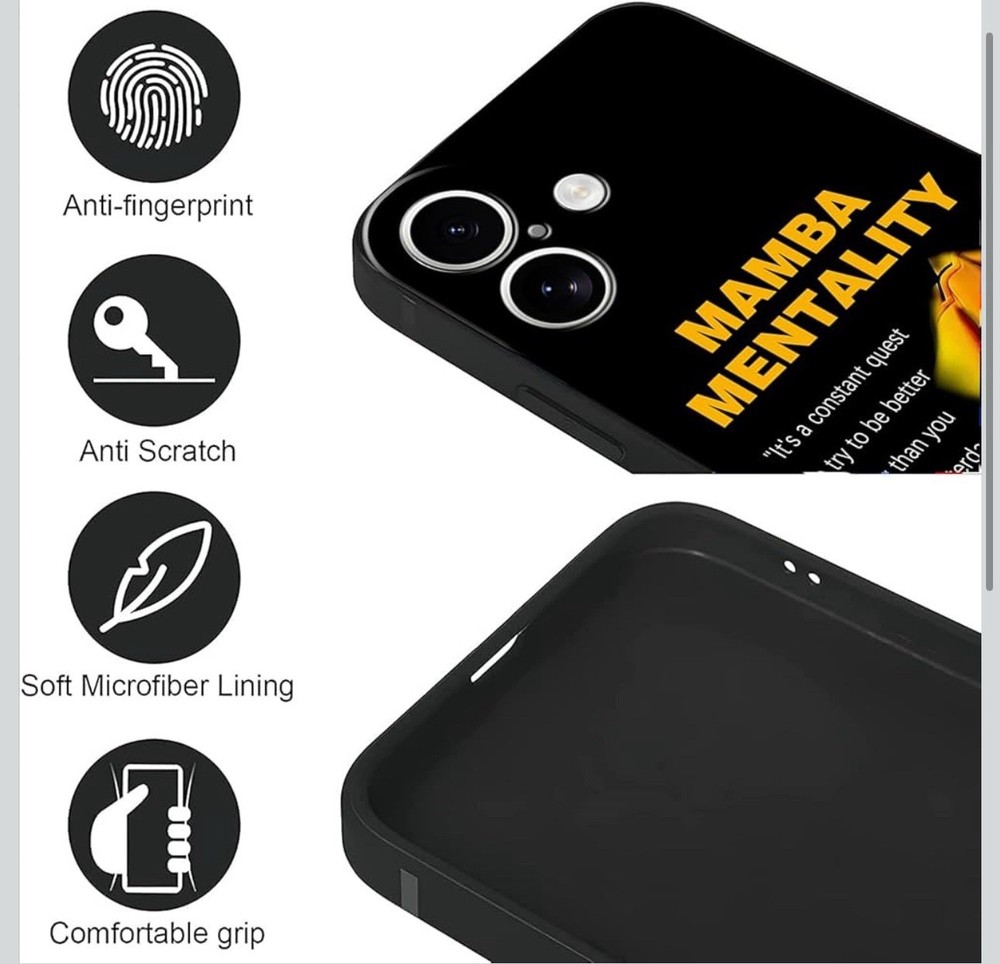 Basketball Player Phone Case Case, Compatible with for iPhone 16 Plus Legend