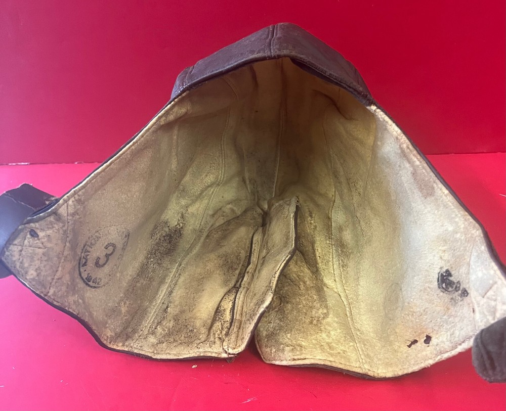 ROYAL AIR FORCE/RCAF TYPE B LEATHER FLYING HELMET