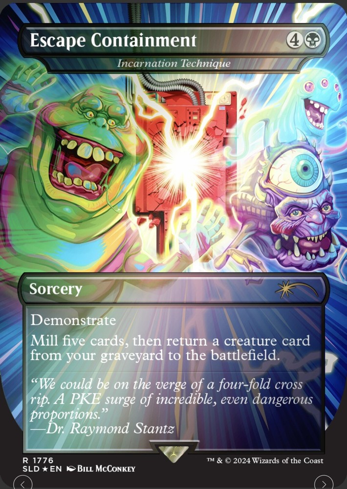 Secret Lair x Ghostbusters: Slimer Foil