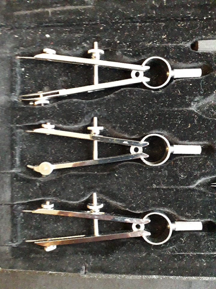 Vintage Jakar S.100 Technical Engineering Drawing Instruments W1 1