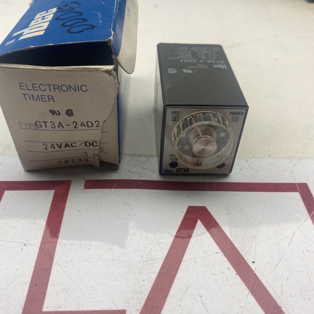 Idec Gt3a-3ad24 Electronic Timer 24vac/dc