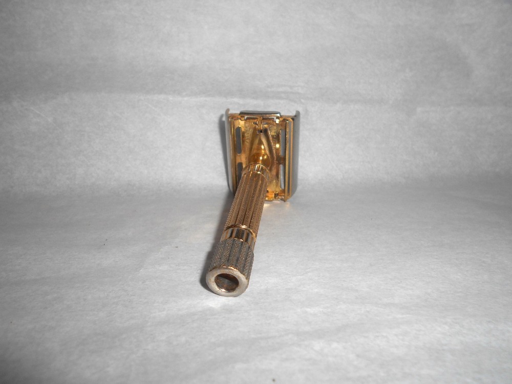 Gillette Aristocrat 1945 46 TTO DE Gold Nickle