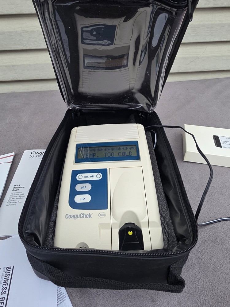 Boehringer Mannheim Roche Coague Check System For Prothrombin Time Self Testing