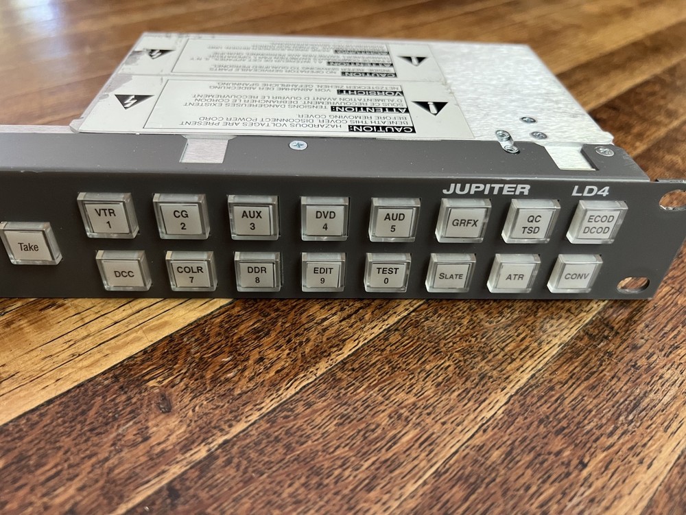 Grass Valley Jupiter LD4 Router Switching Control Panel