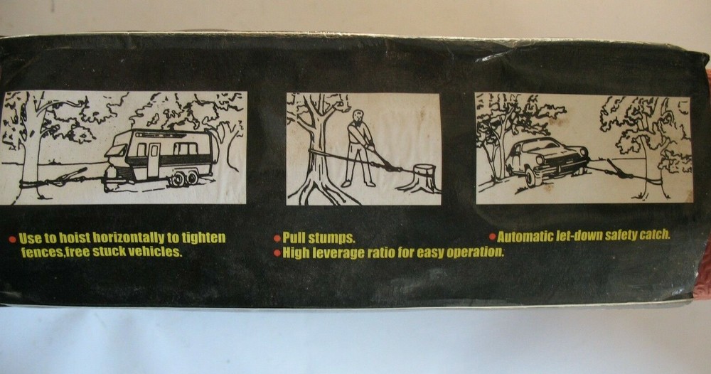 NEW GRIP 2 TON HEAVY DUTY HAND PULLER