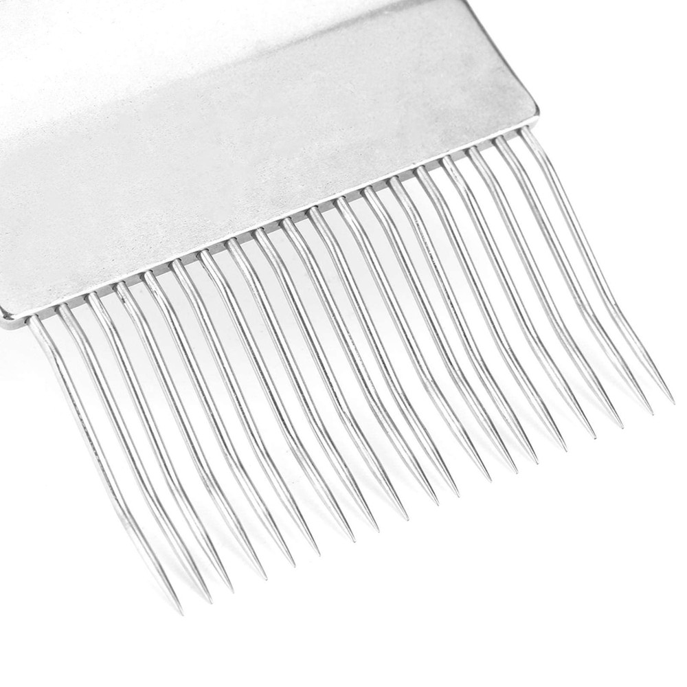Stainless Steel Uncapping Fork Honey Comb Beekeeping Tine Hive Accessories