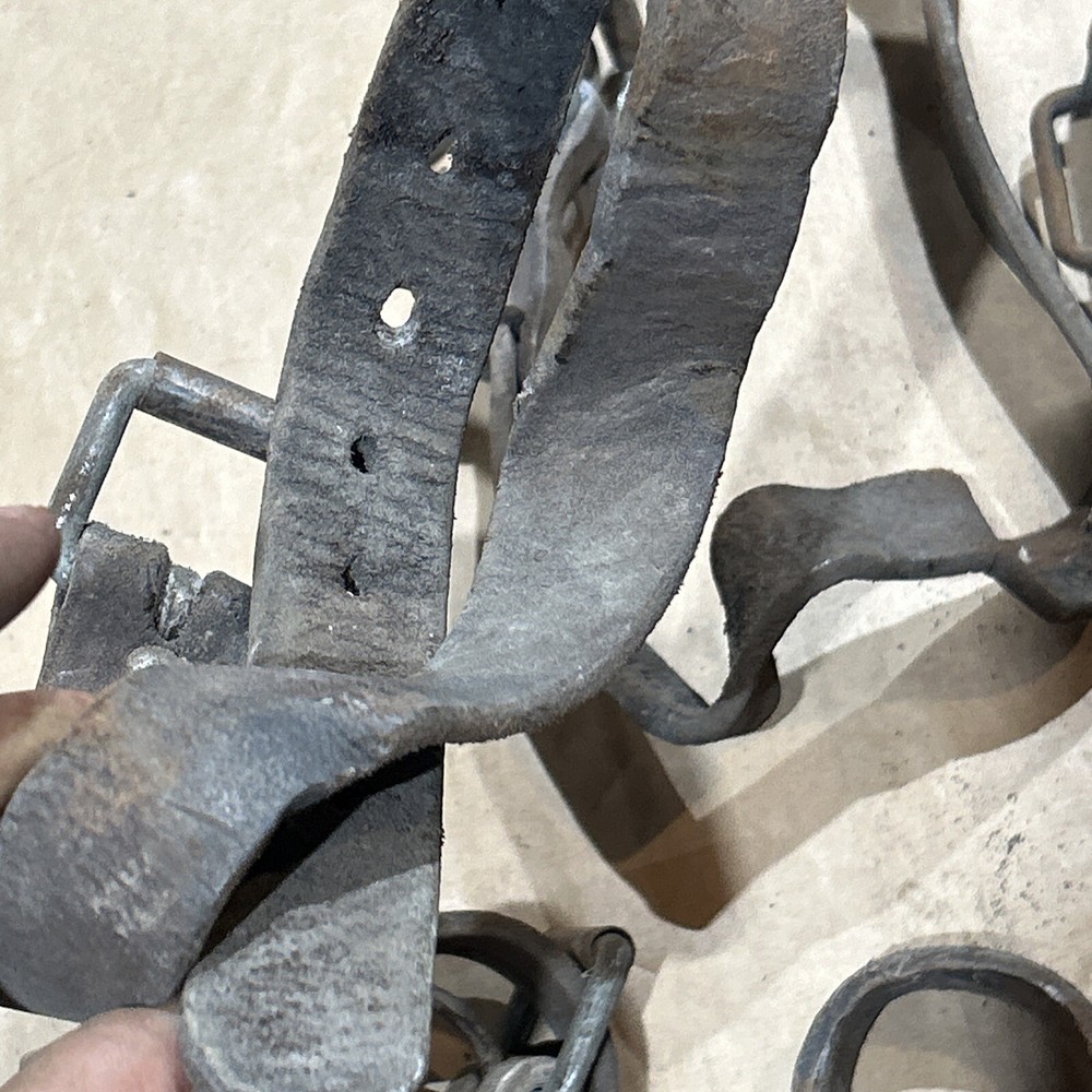 Vintage Spikes Lineman Pole Tree Climbing Gaffs