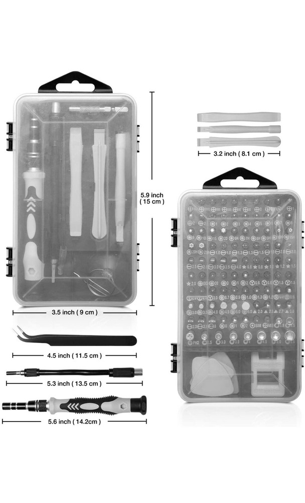 GAMING Repair Tool screwdrivers Kit 117 Tools for VIDEO GAME Console Controller