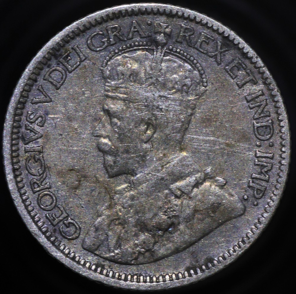 1929 Canada 10c AU / Silver
