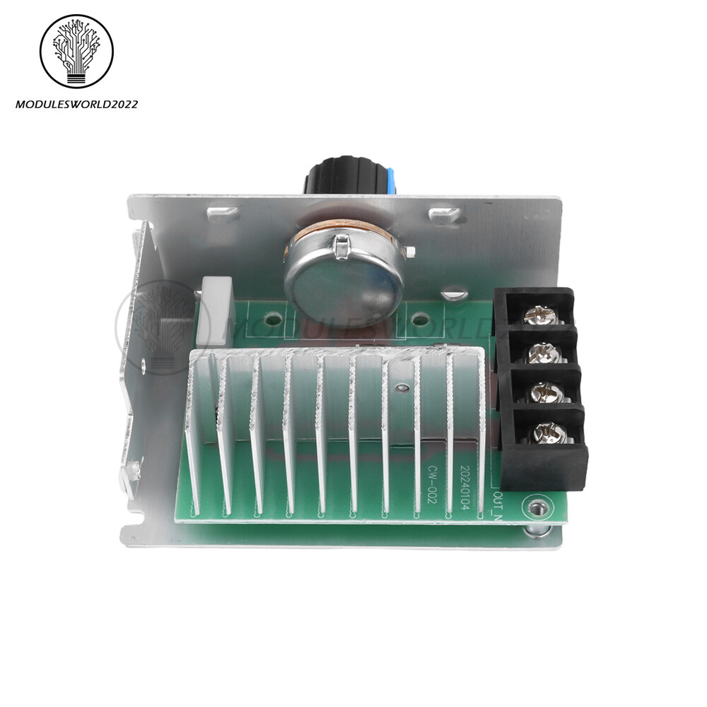 AC 220V 4000W SCR Voltage Regulator Dimmer Motor Speed Controller Module