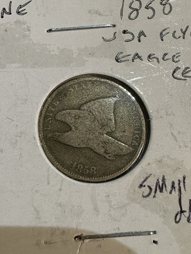 1858 Flying Eagle Cent - Small Letters