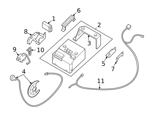Genuine GM Vehicle Speed Sensor 24225896