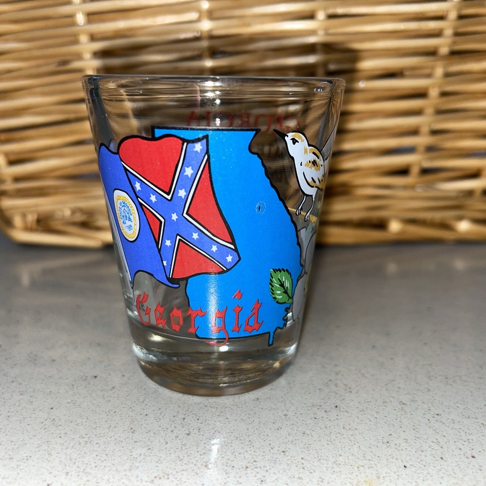 GEORGIA STATE SHOT GLASS