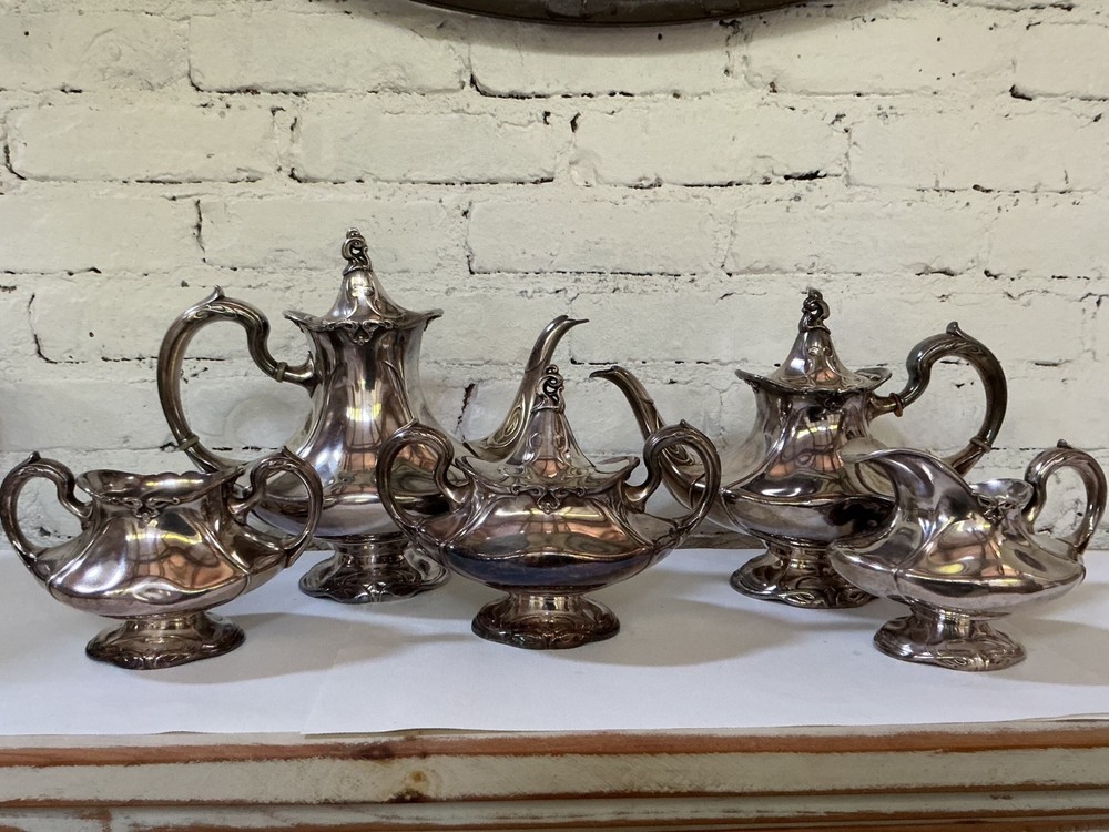 Reed & Barton Silver Plated 5 piece Tea Service