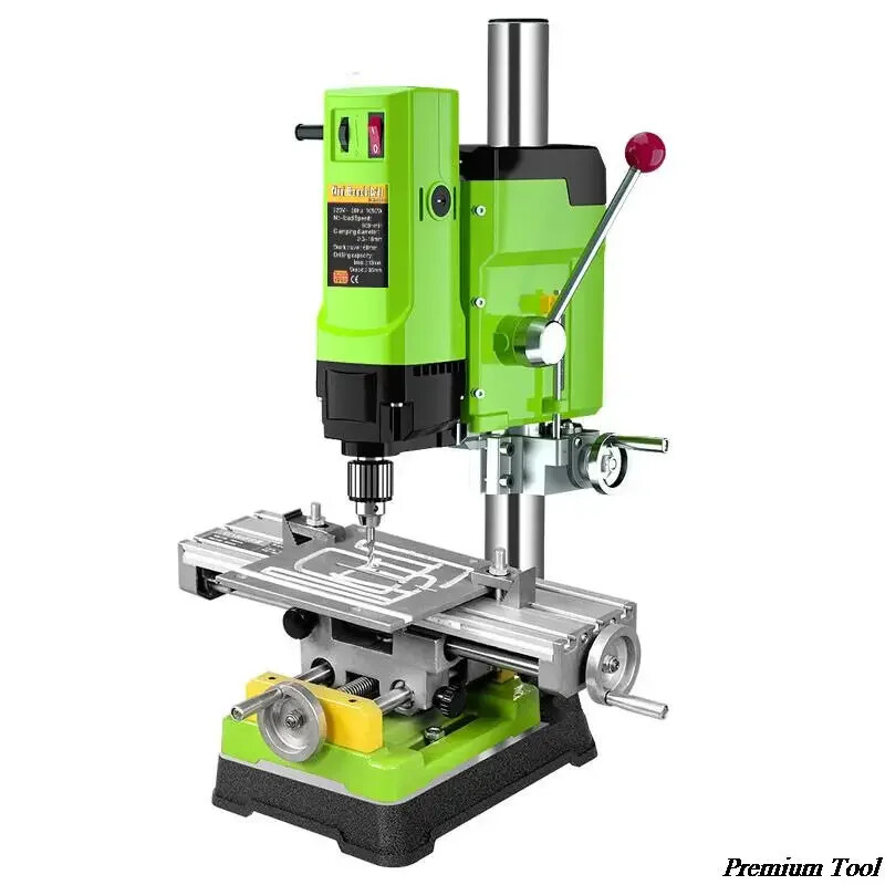 Bench Drill Milling Machine Variable Speed Drilling Chuck Base 3-16mm Drilling
